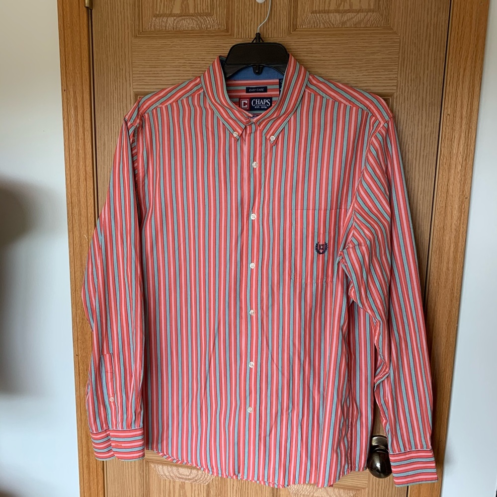 Chaps men’s long sleeve dress/casual shirt